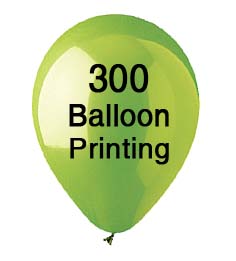 Balloon Printing 1 Side 1 Colour